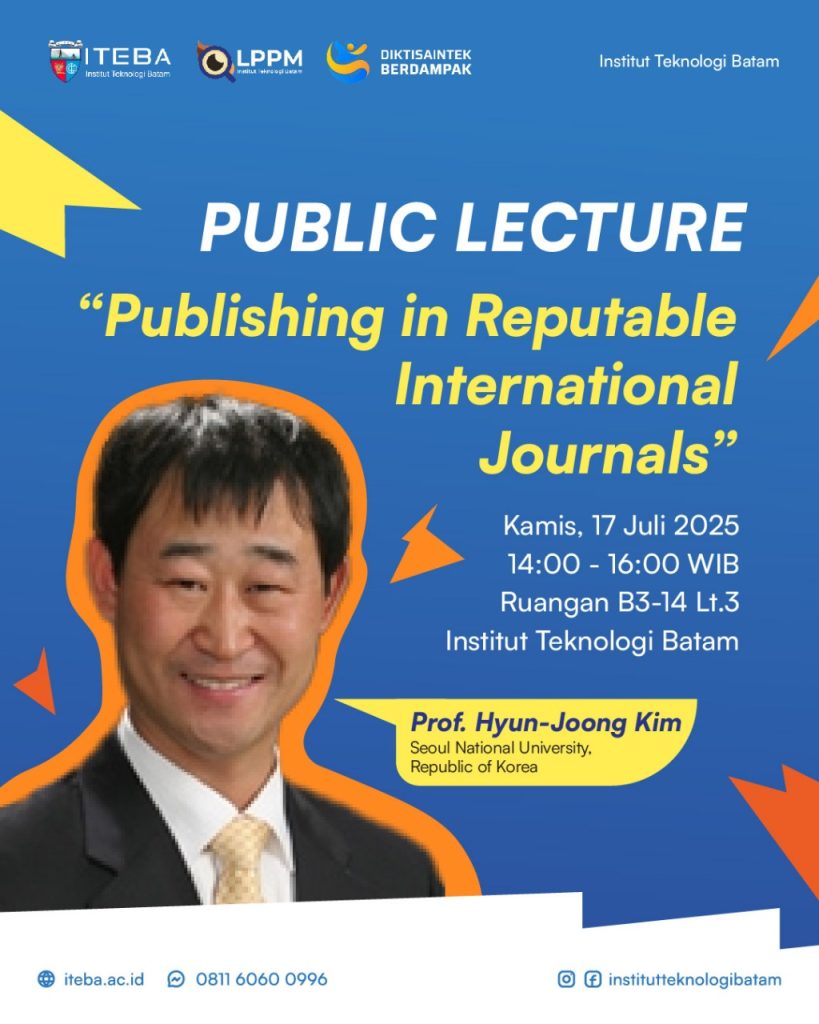 ITEBA Gelar Kuliah Umum Bersama Profesor dari Seoul National University
